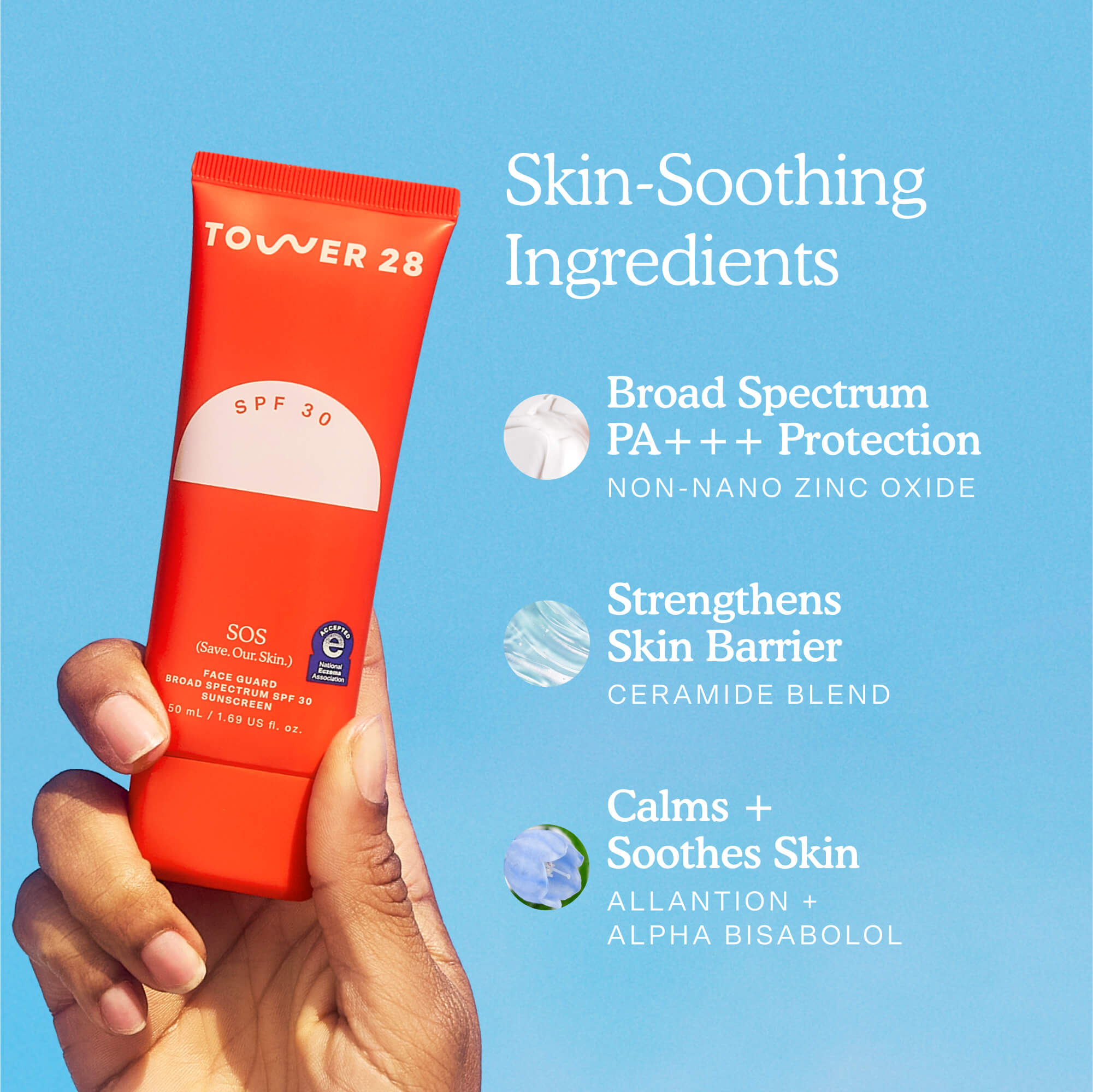 SOS FaceGuard™ SPF 30 Sunscreen PA+++